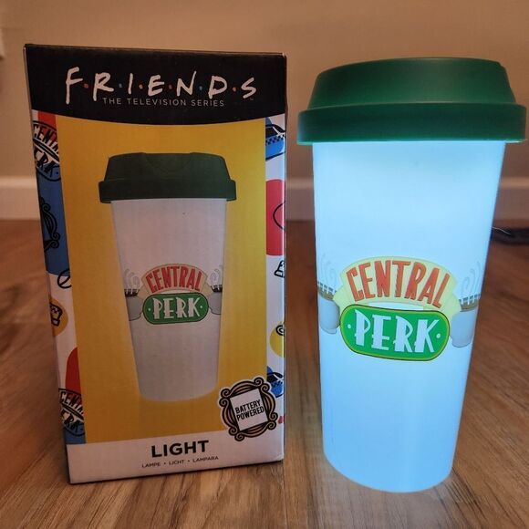 🔸️NIB Friends Central Perk Travel Coffee Mug Portable Light - Picture 8 of 13